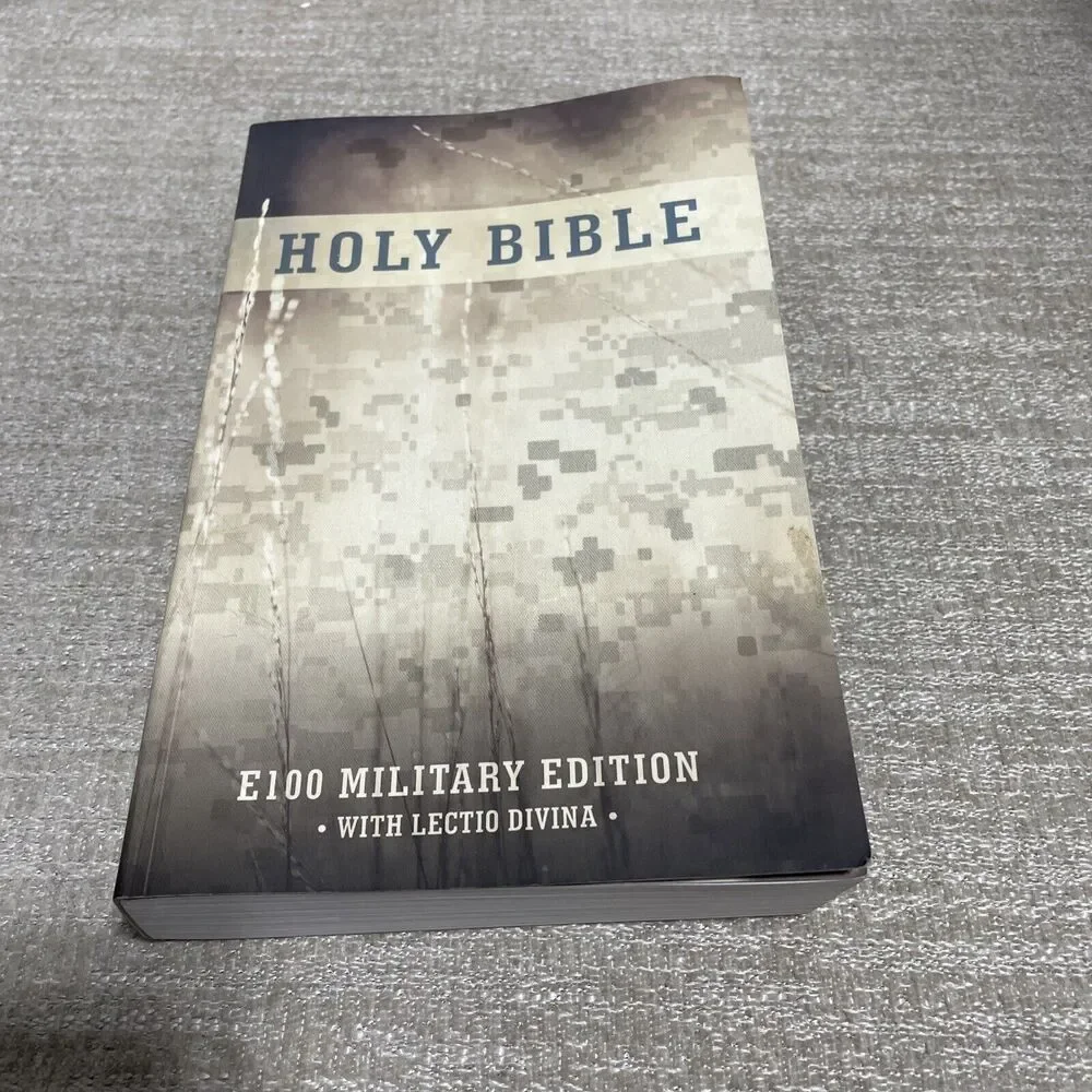 Holy Bible E100 Military Edition New American Version W/ Lectio Divina paperback